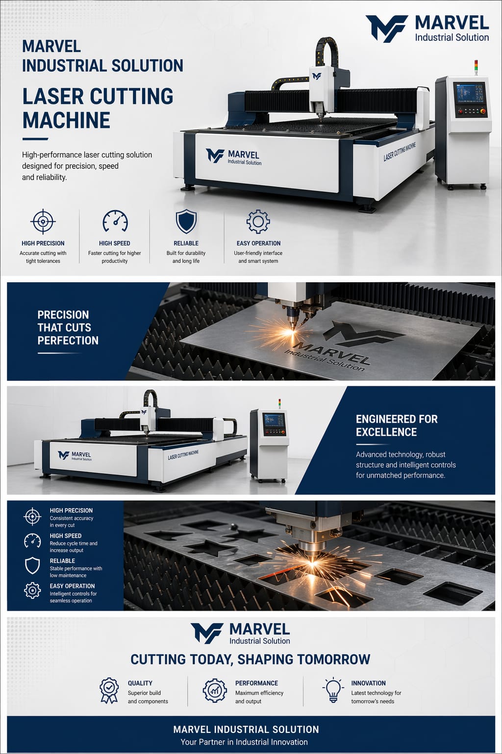 Exchange table CNC fiber laser cutting machine product overview