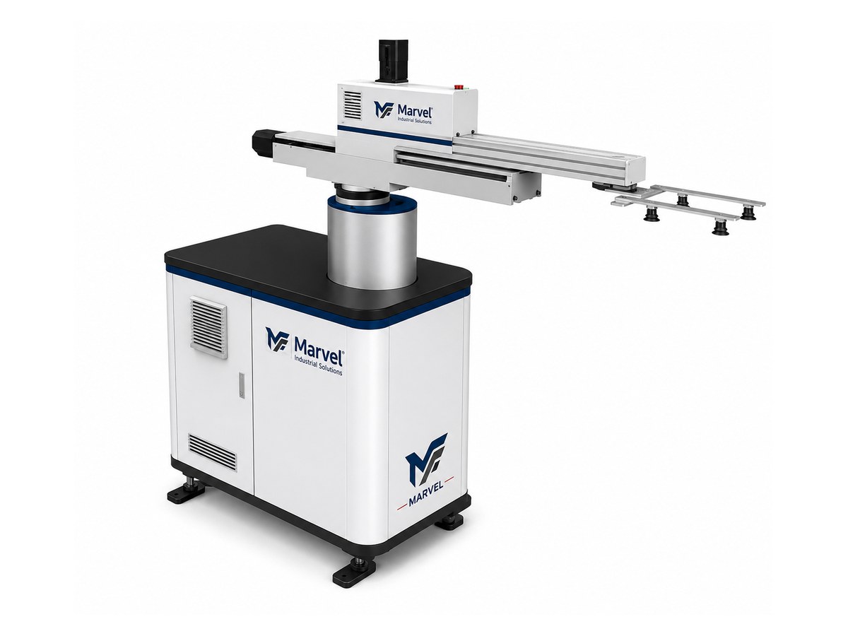 Cartesian Robot for Plastic Injection Moulding Machine by Marvel Industrial Solution