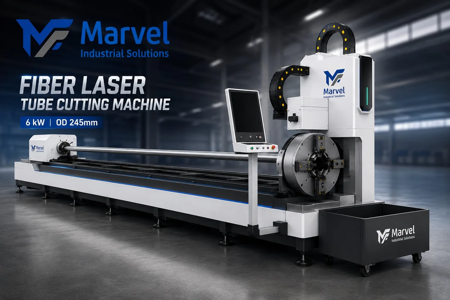 Laser Tube Cutting Machine by Marvel Industrial Solution Laser Tube Cutting Machine by Marvel Industrial Solution