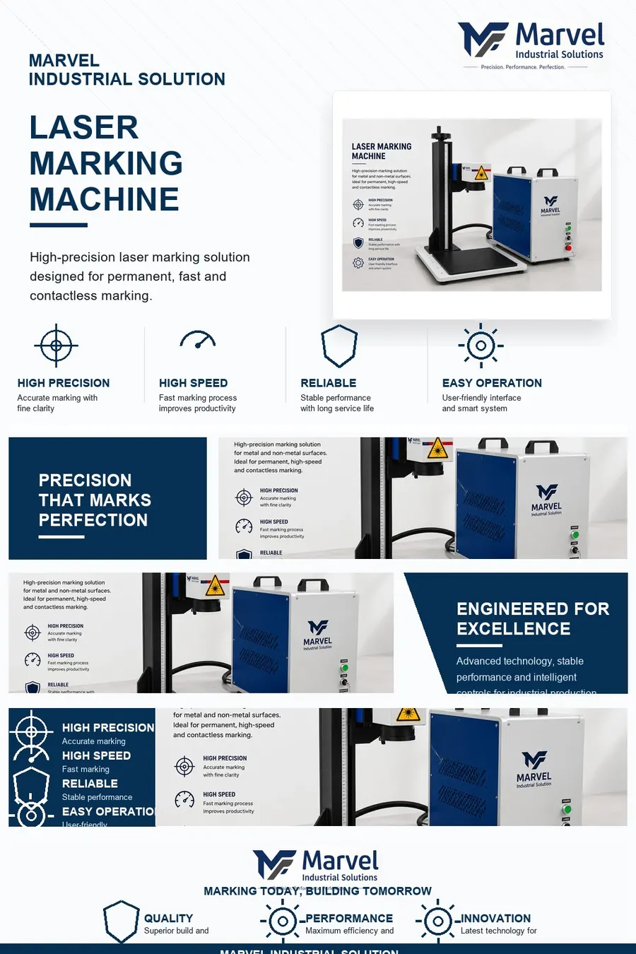 Fiber laser marking machine by Marvel Industrial Solution Fiber laser marking machine by Marvel Industrial Solution