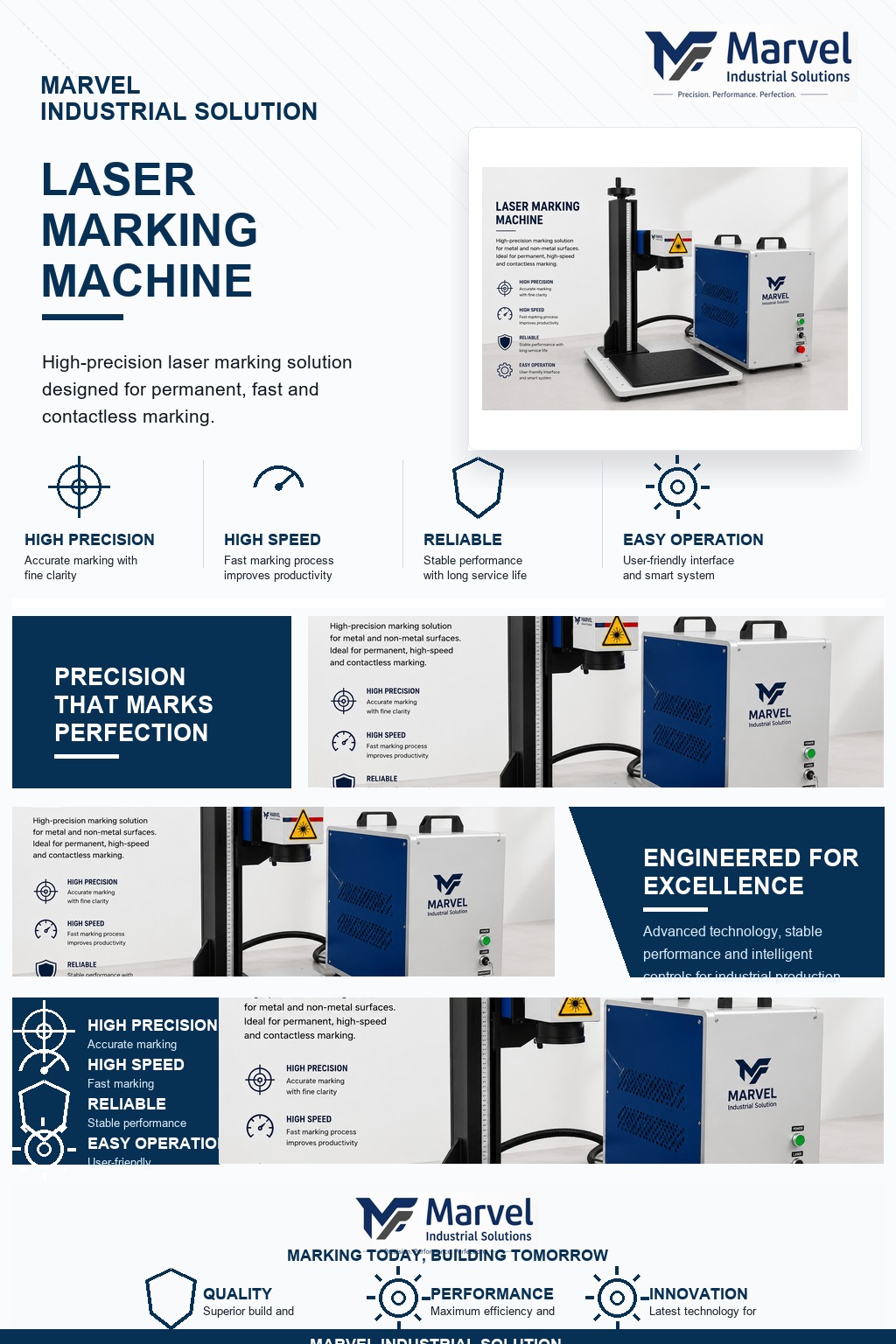 Fiber laser marking machine by Marvel Industrial Solution