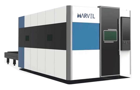 Fiber laser cutting machine for sheet metal fabrication